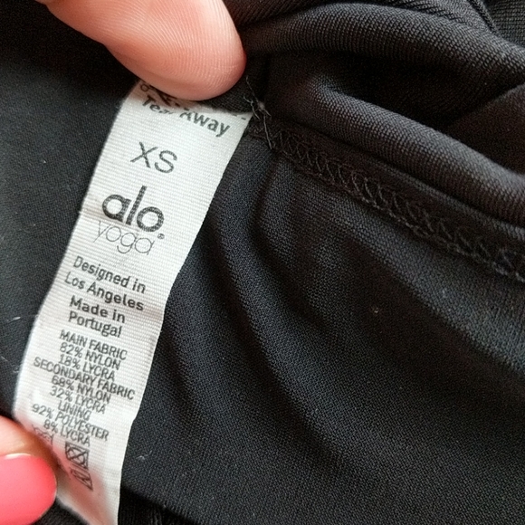 Ali Yoga Pivot Crossover Mesh Bra Crop Top Long-sleeve (sz XS) - Picture 6 of 9